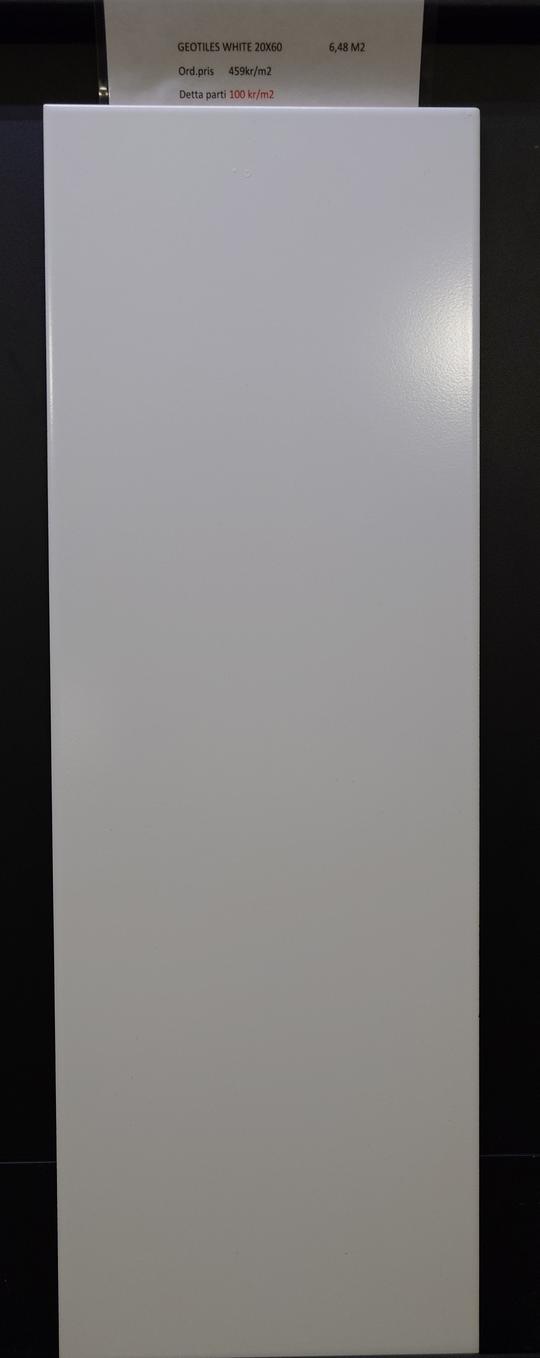 Geotiles White 20x60